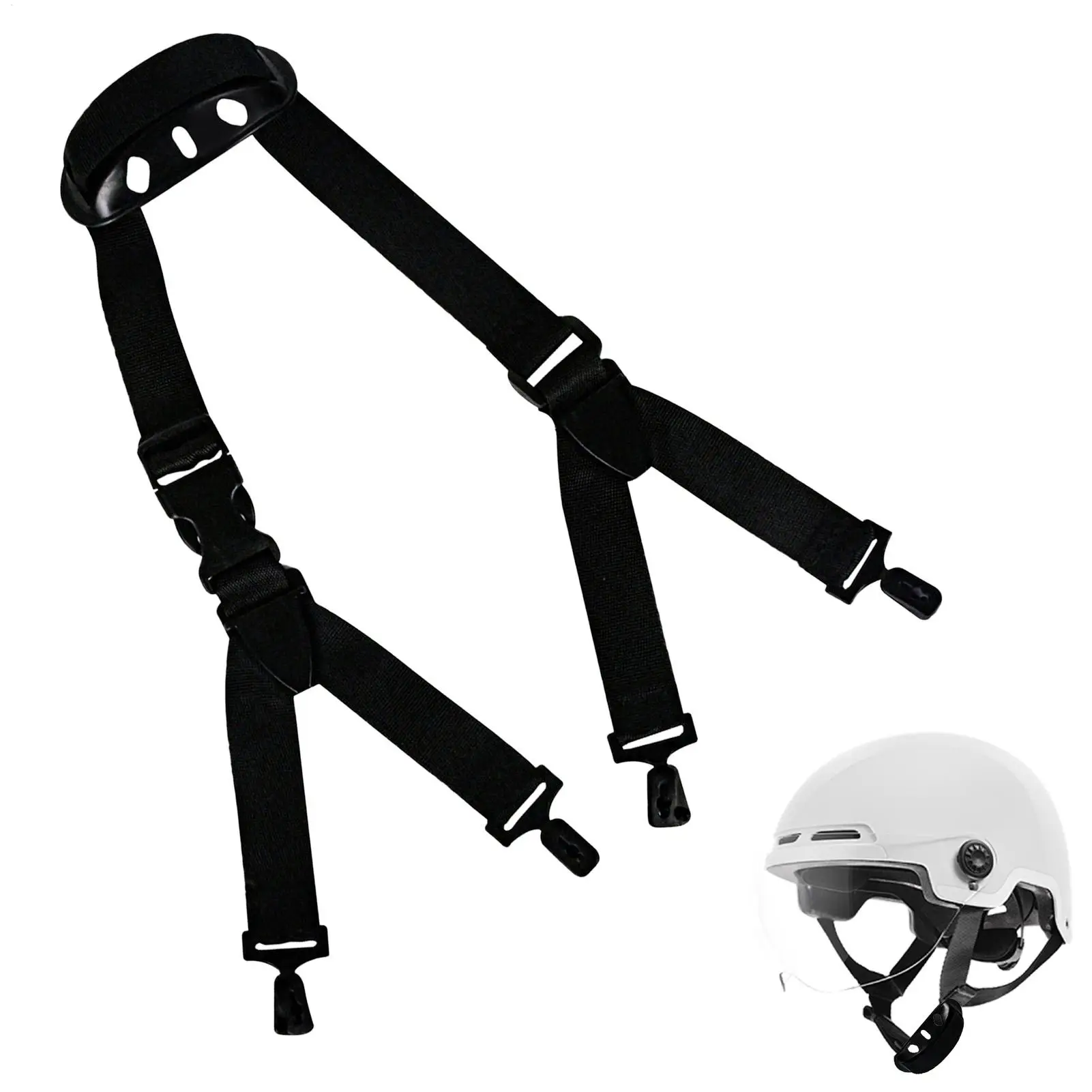 

Safety Hat Chin Straps Adjustable Chin Strap With Chin Cup For Hard Hat Clip On Protective Hard Hat Accessories Multifunctional