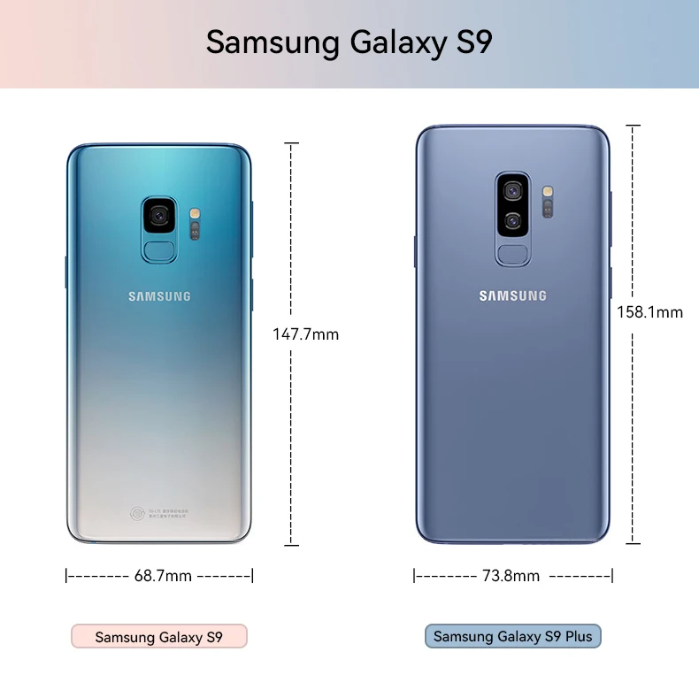 Case For Samsung Galaxy S9 or S9 Plus Cases Silicone Bumper Shockproof Carbon Cover for Samsung Galaxy S9+ Plus G965F Funda Capa