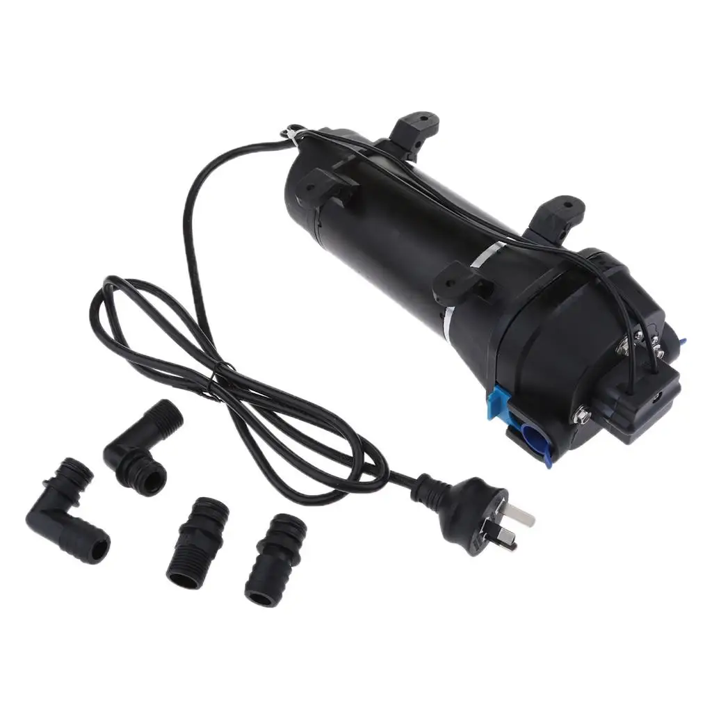 

Автоматический самовсасывающий диафрагменный водяной насос 220В для туалетов на лодках и подачи воды, простой в обслуживании