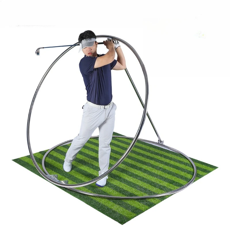 

Golf swing, flat track trainer, adjustable angle, recommended practitioner
