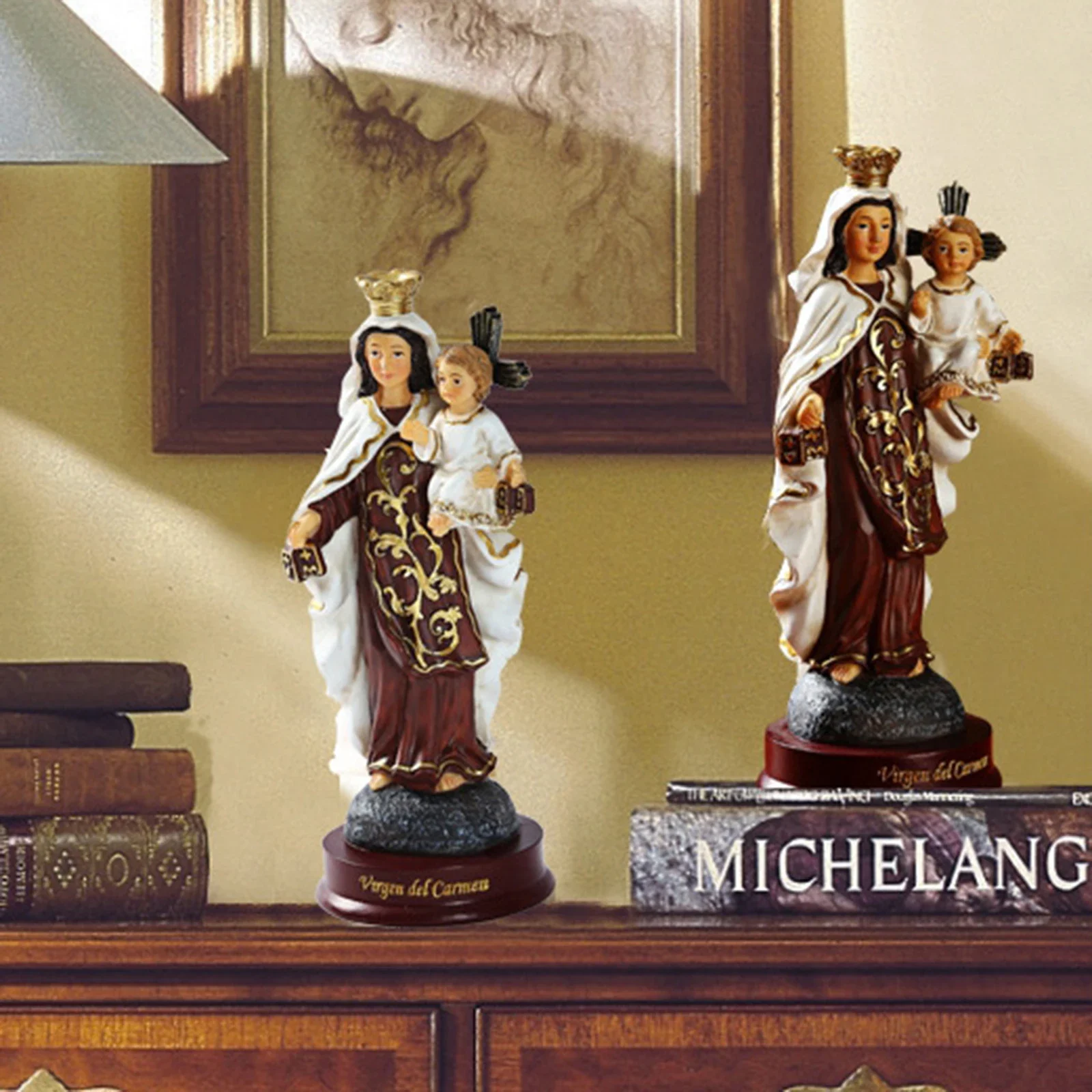 Our Lady of Grace the Blessed Mary Virgin Figure Statues Religious Gift Home