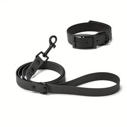 Pet Collar and Leash Set Adjustable Dog Collar Short Dog Leash For Small Medium Large Dogs