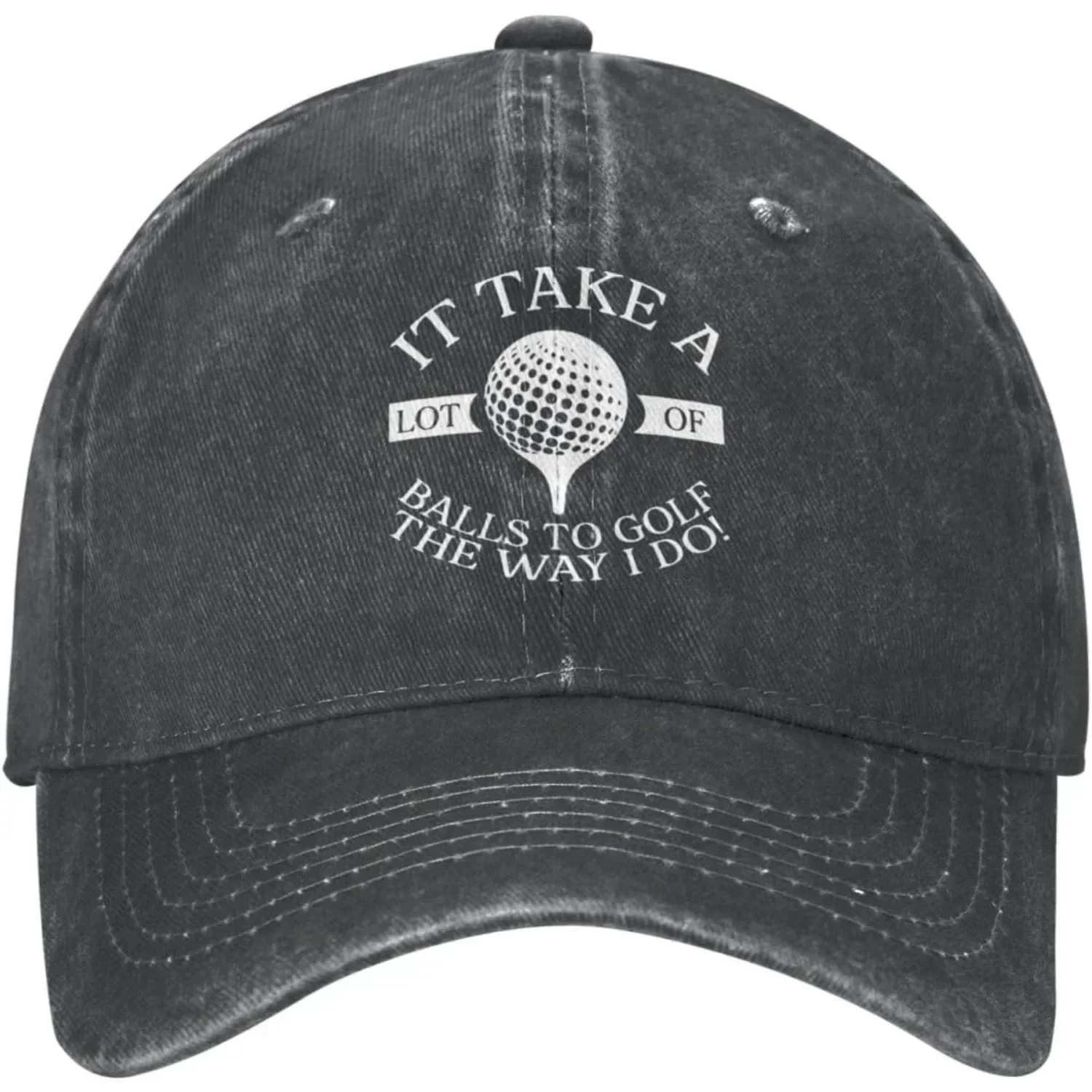 1pc Vintage Golf Dad Hat - Funny 