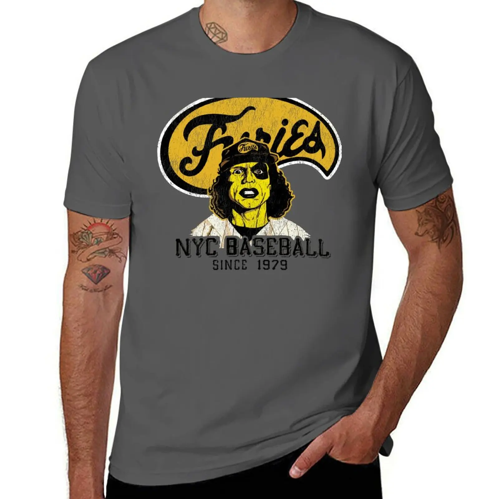 

Furies Lts Baseball Warriors Worn T-Shirt Minimal Art Print T-Shirt
