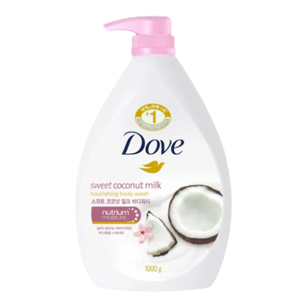 1 1L Dove sweet coconut milk body washed