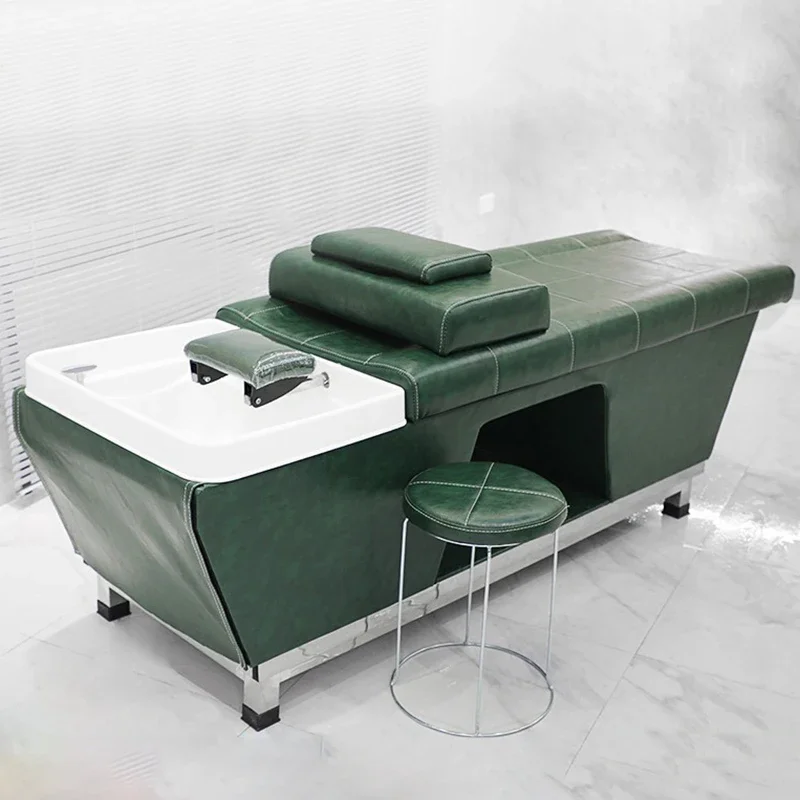 

Massage Shampoo Chairs Hair Spa Washing Bed Barber Shop Chaise Camilla Para Lavar El Cabello Head Spa Stuhle Furniture