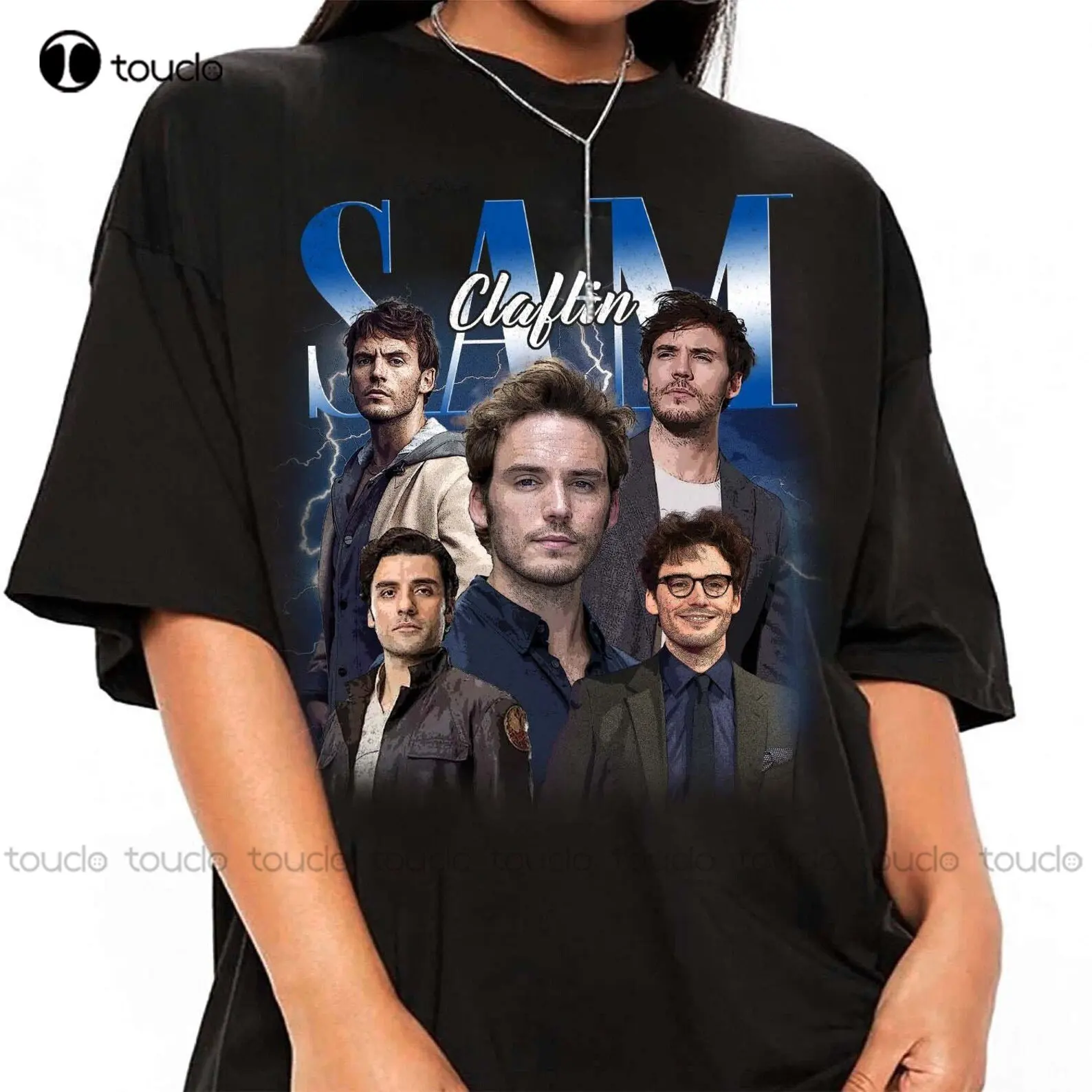 Sam Claflin Shirt Sam Claflin Vintage T-Shirt Vintage Shirt Gift For Men And Women Vintage Shirts Xs-5Xl Printed Tee Streetwear