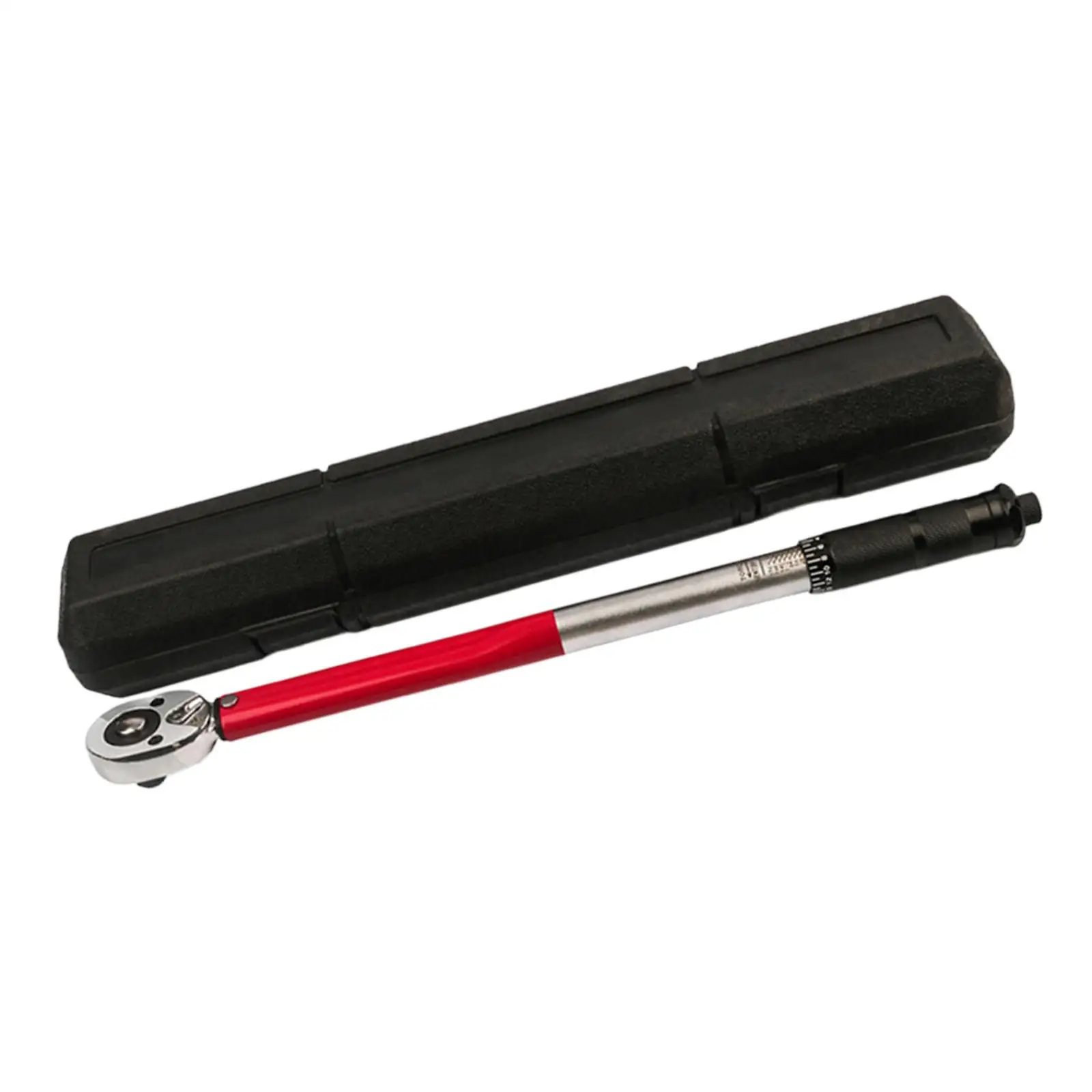 3/8inch 10mm Drive Torque Wrench Sturdy Smooth Action Mechanism Multipurpose 14.3inch Long with Molded Case 19-110nm Adjustable