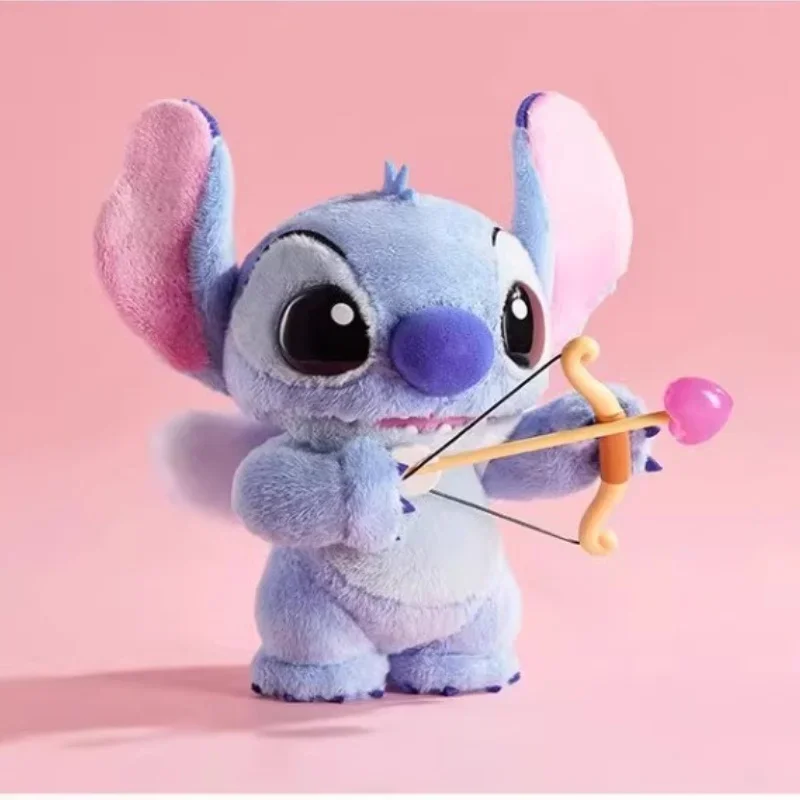 Disney Anime Character Peripherals Lilo And Stitch Secret Ops Stitch Figurine Model Cute Desktop Ornament Birthday Gift