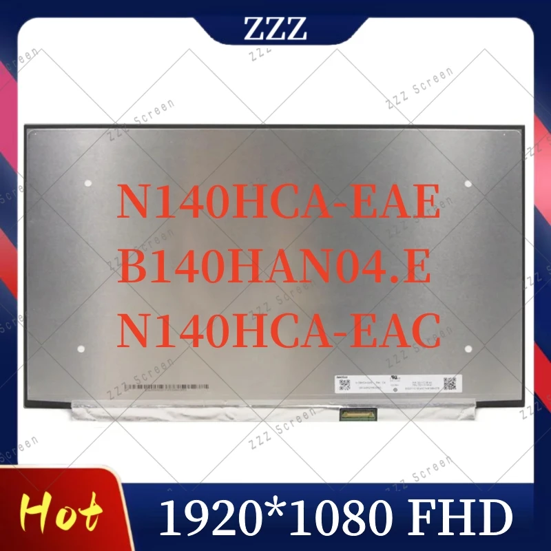 Painel de exibição LCD fosco NV140FHM-N63 Slim, NV140FHM-N63, B140HAN03.2, NV140FHM N63, 1920*1080 FHD, 14,0, laptop, 30 pinos, eDP