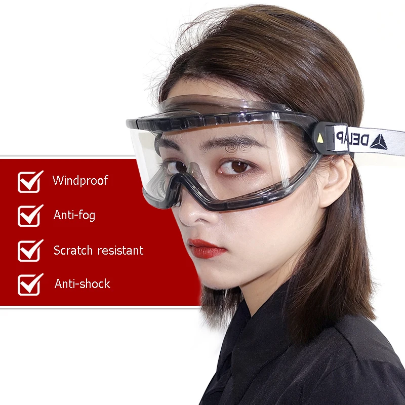 Large Field Goggles UV Protection Riding Windproof Electric Welding Polishing Glasses Anti-Splash and Anti-Shock