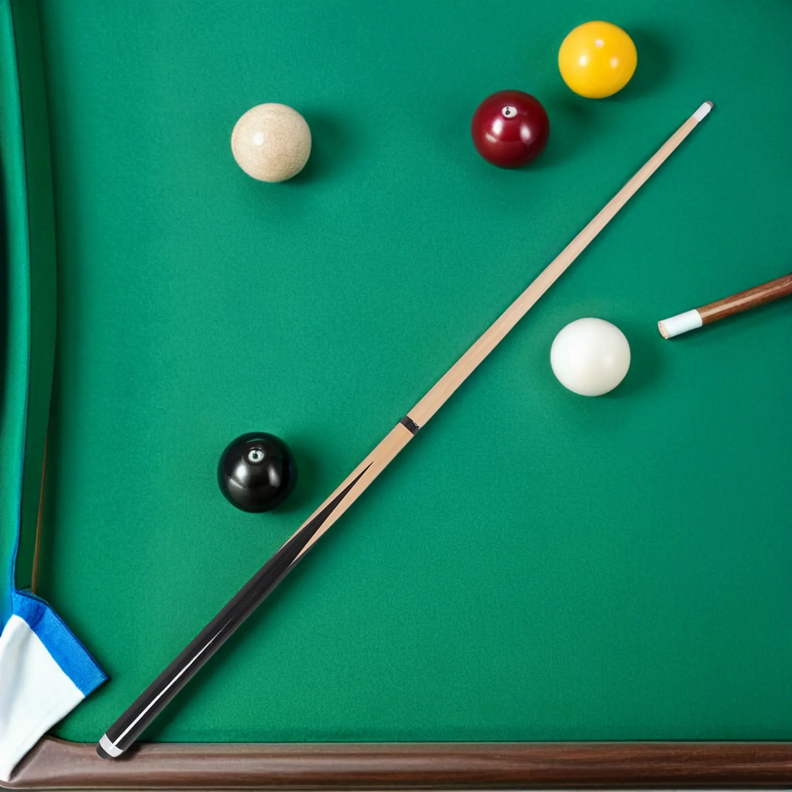 

Детский короткий легкий деревянный бильярдный кий, разборный, портативный, для домашнего бара, для начинающих