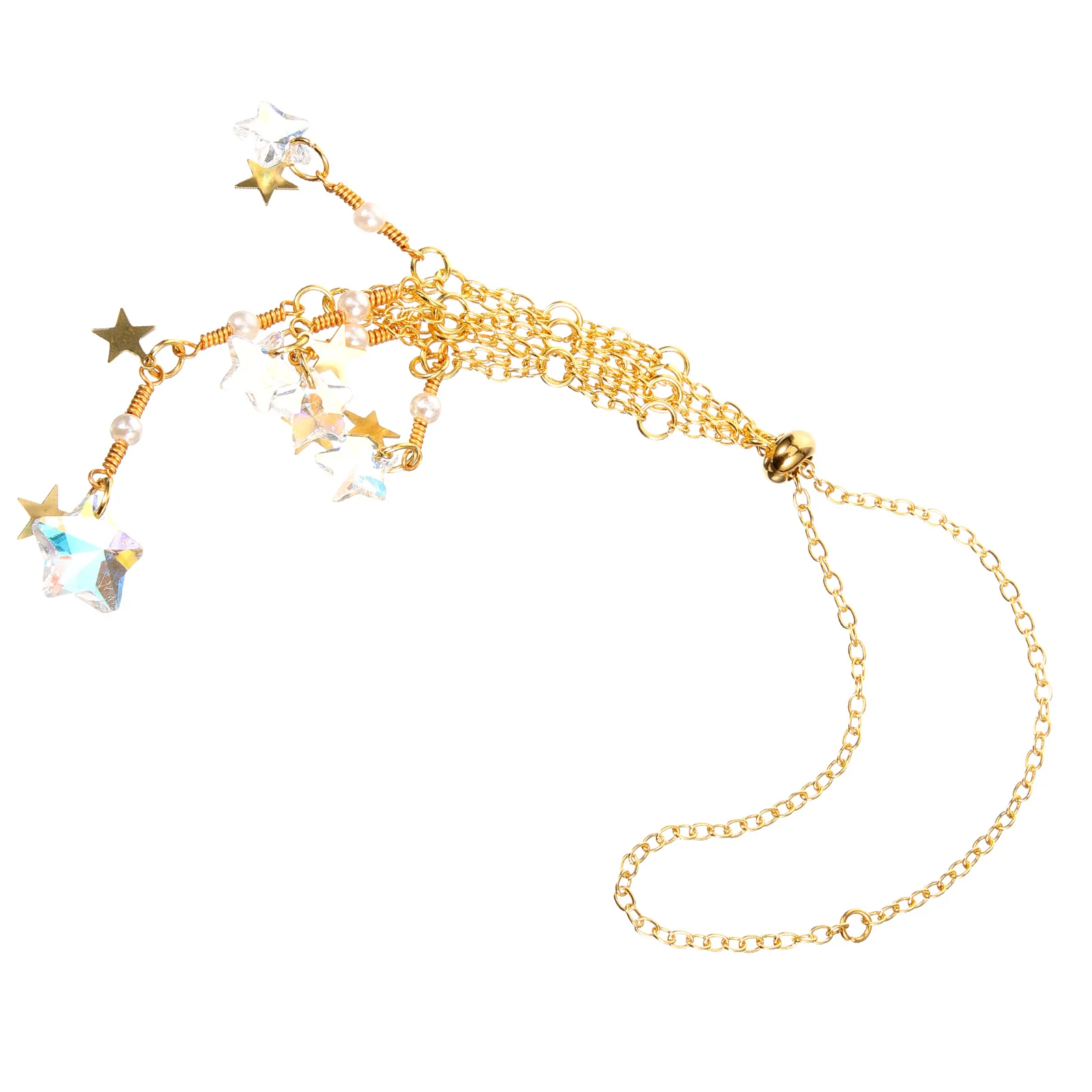 حامل كرة كريستال Suncatcher قابل للتعديل، منظم قلادة قفص شبكي منسوج، هدية DIY للعطلات والمناسبات الخاصة