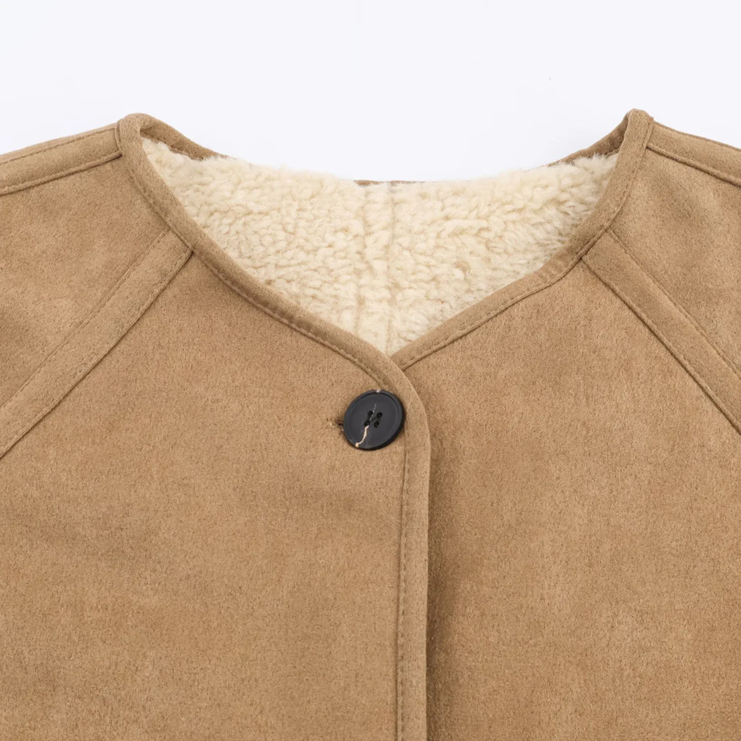 Dames ort los bont leer Jaet 2025, herfst nieuwe Sle Z merk Europese Sle lange Sve knoopsluiting jas