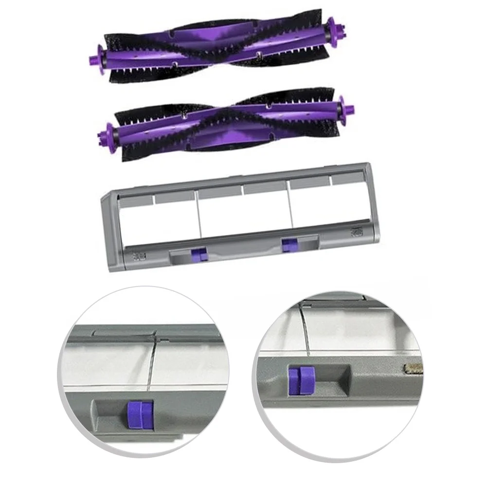 Replacement Roller Brush & Guard Kit Compatible For Narwal J3 For Freo Robot Vacuum Cleaner Household Sweeper Accessories