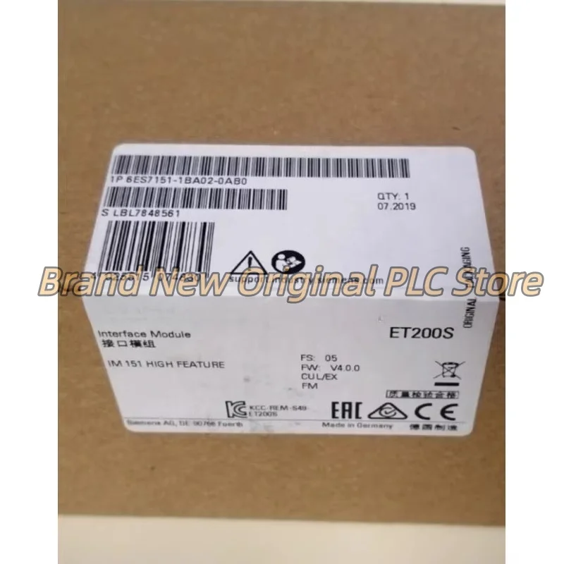 6ES7151-1BA02-0AB0 brand module 6ES7151-3BA23-0AB0  new
