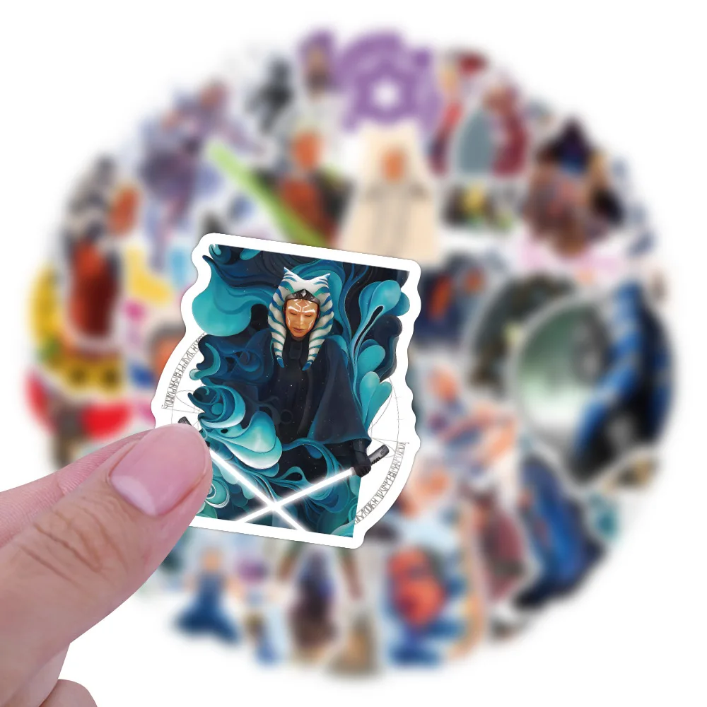 

10/30/55/110PCS New Disney Movie Ahsoka Graffiti Decorative Stickers DIY Guitar Refrigerator Phone Laptop Water Cup Skateboard