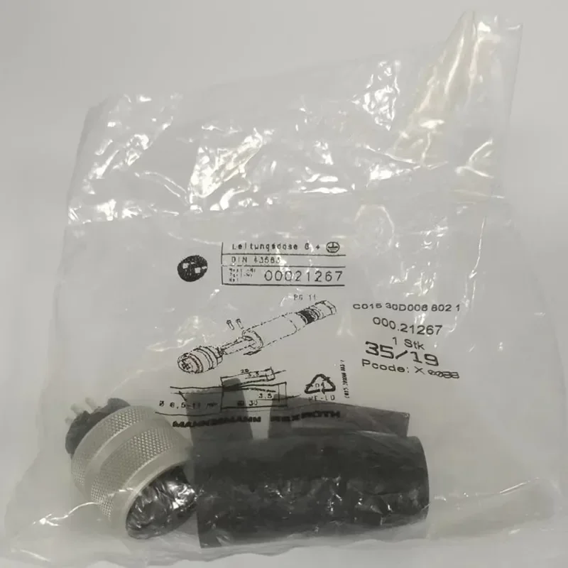 R900021267 plug-in connector 7P Z31 BF6-3PG11KSPEZ made in Germany.