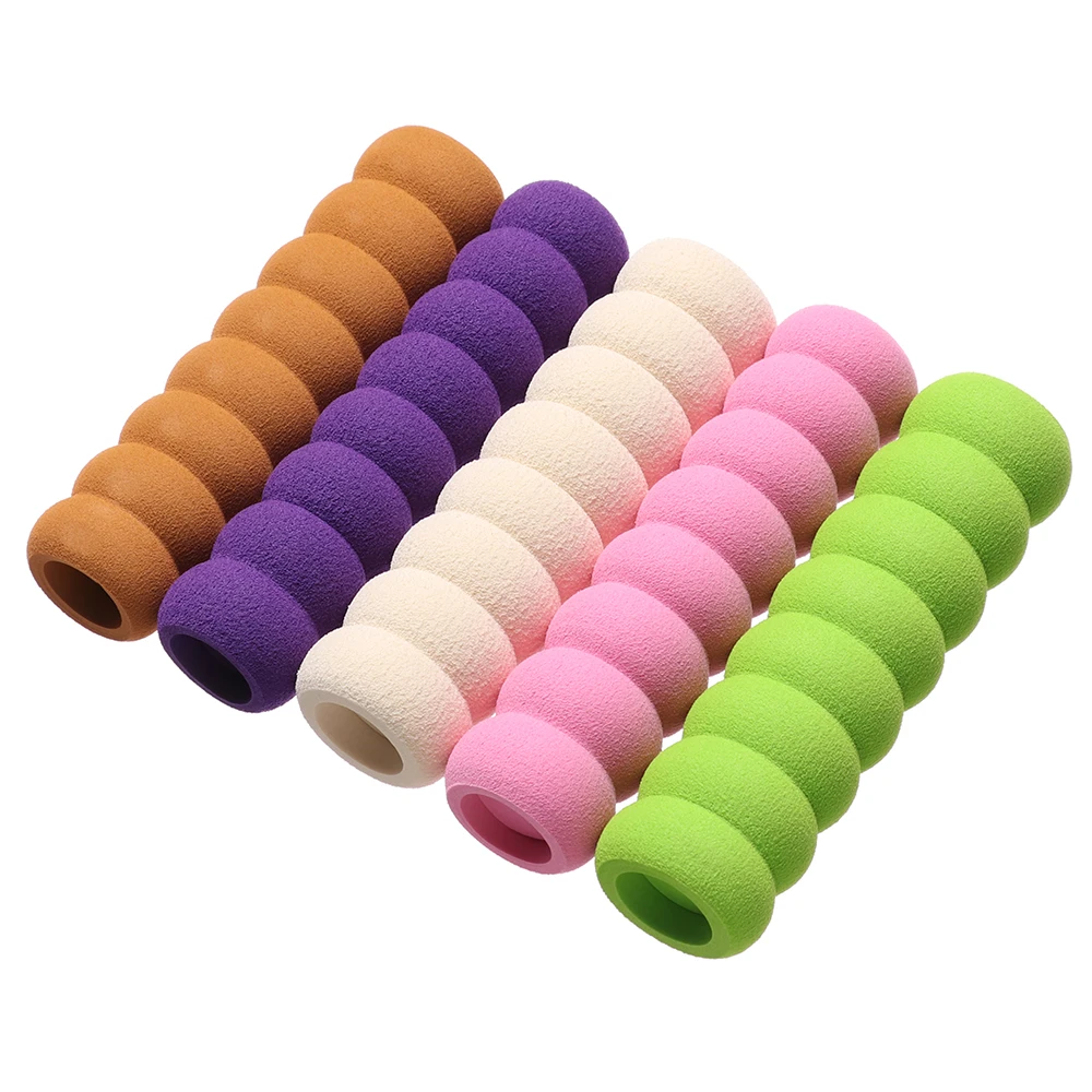 1PC Soft Spiral Foam Elastic Door Handle Cover Doorknob Guard Protector Anti-collision Door Stopper Safety Practical Home Decor