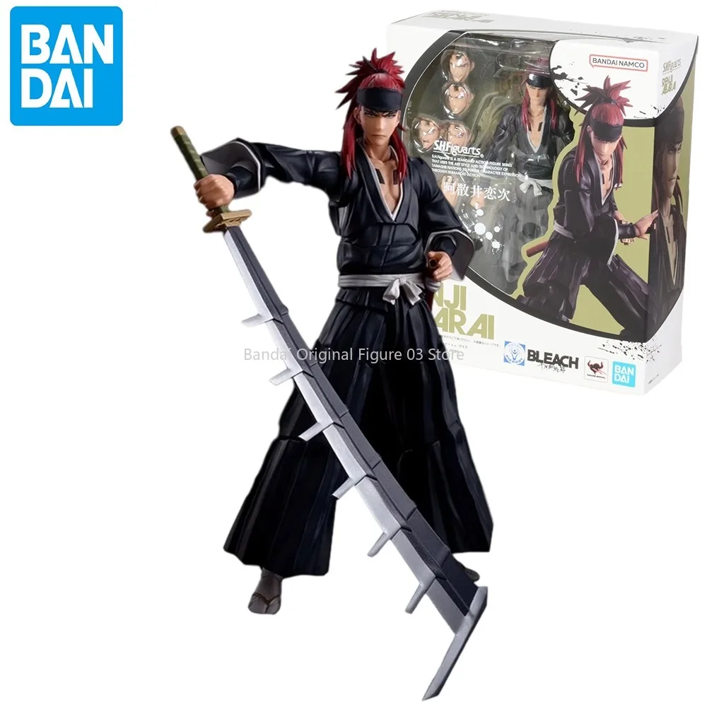 

Bandai Original Genuine Figure Bleach Model Kit Anime Figures SHF Abarai Renji Collection Action Figure Model Boys Toys Gifts