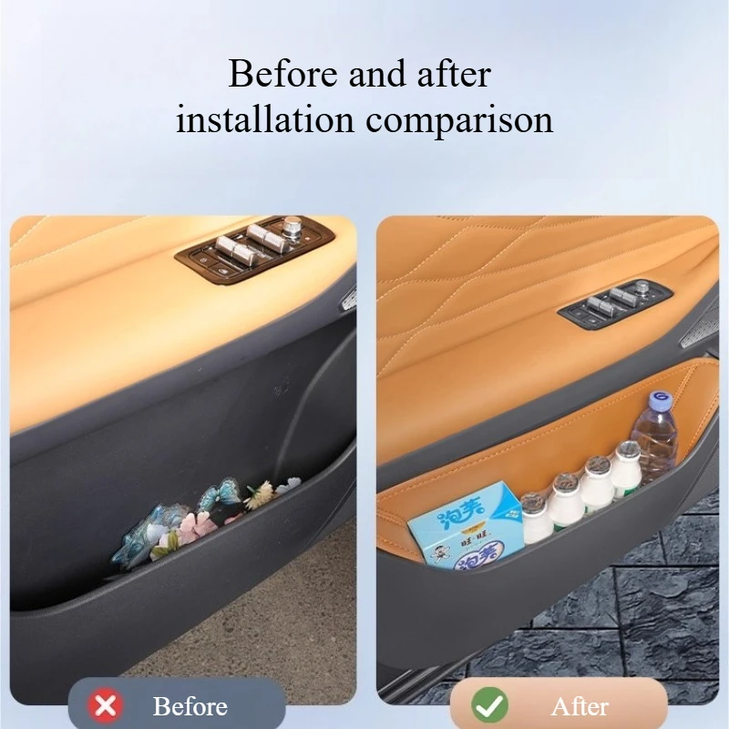 

For Geely Galaxy Starship 7 Special Door Storage Box Emi Car Decoration Auto Supplies Modification Accessories