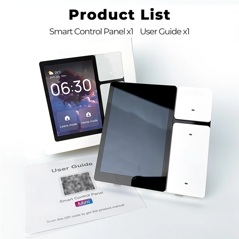 Wifi Tuya Smart Touch Screen 3.5 Inch Panel Scene Switch IR Remote Control Central Controller For Intelligent Scenes-T44C