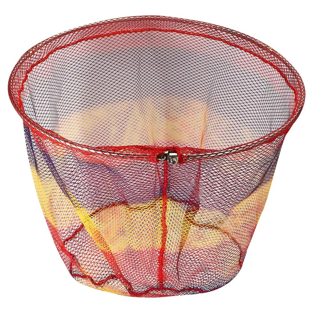 Portable Folding Fishing Net 40/50cm - Shrimp Bait Trap & Fish Cage Accessory