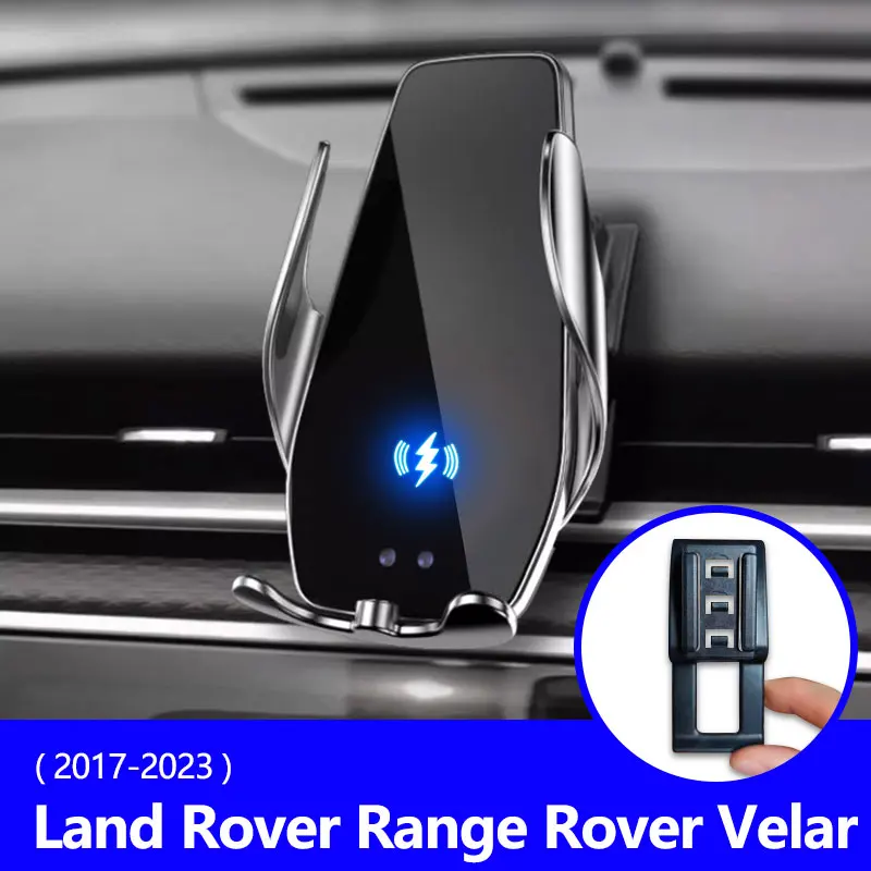 

For Land Rover Range Rover Velar 2017-2023 Car Mobile Phone Holder Air Vent Dedicated Fixed Portable Navigation Phone Holder