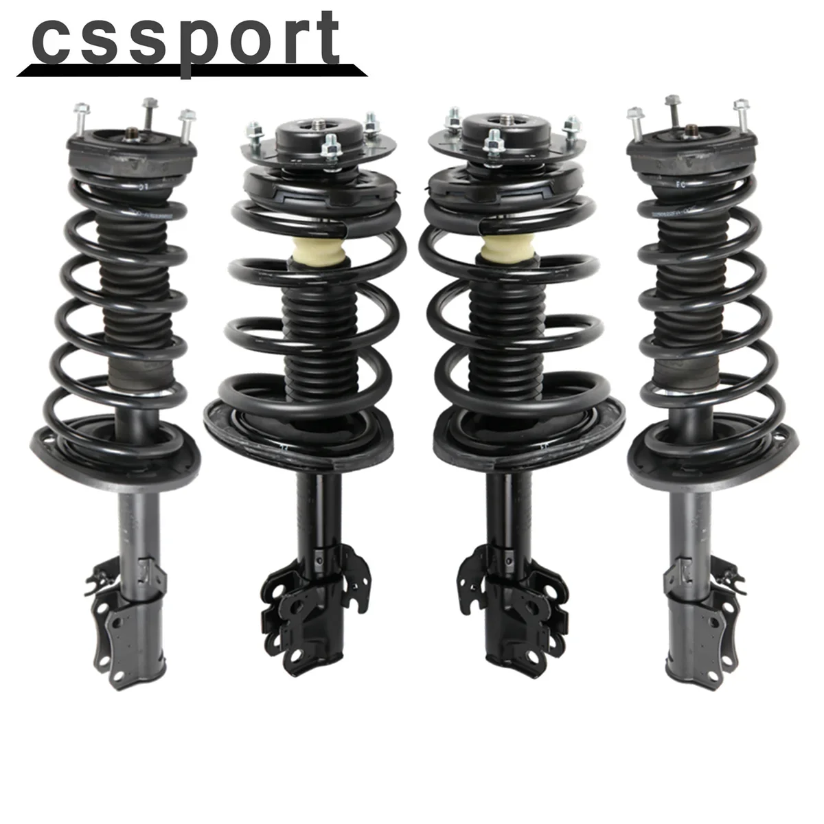 

Set(4) Front+Rear Complete Shock Struts Assembly For 2007-2011 Toyota Camry