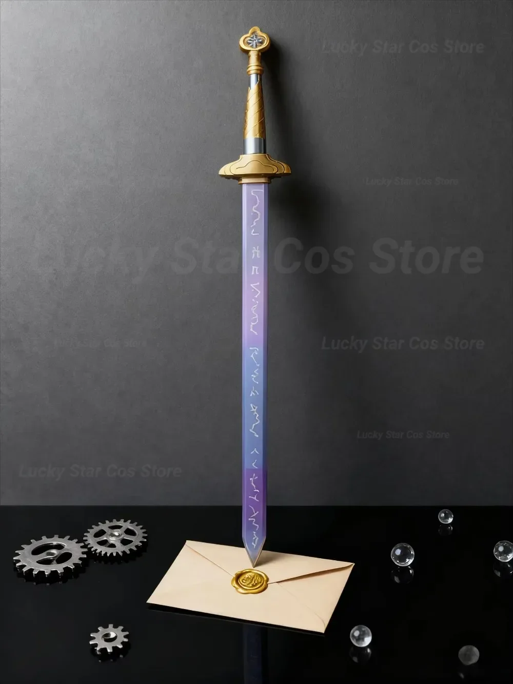 2026 K-pop Rumi Cosplay Zwaard voor Demon Hunters Rollenspel Props voor Meisje Groep Idool Halloween Carnaval Kostuum Accessoires