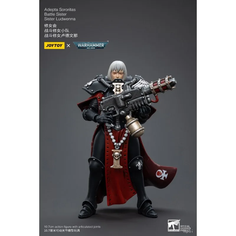

In Stock New Authentic JOYTOY Original 40K1/18 Mobile Doll Warhammer 40000 Nun Combat Nun Squad Mobile Model Toy Gift Collection