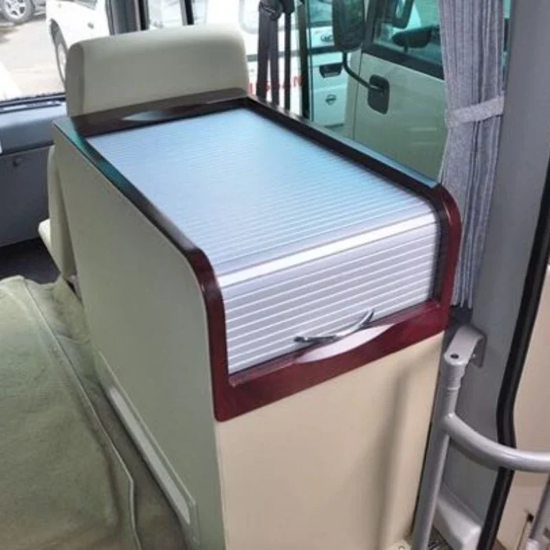 Customized RV Modified Car Refrigerator Rolling Door Washing Oven Cabinet PVC Rolling Shutter Door Aluminum Alloy Rolling Door