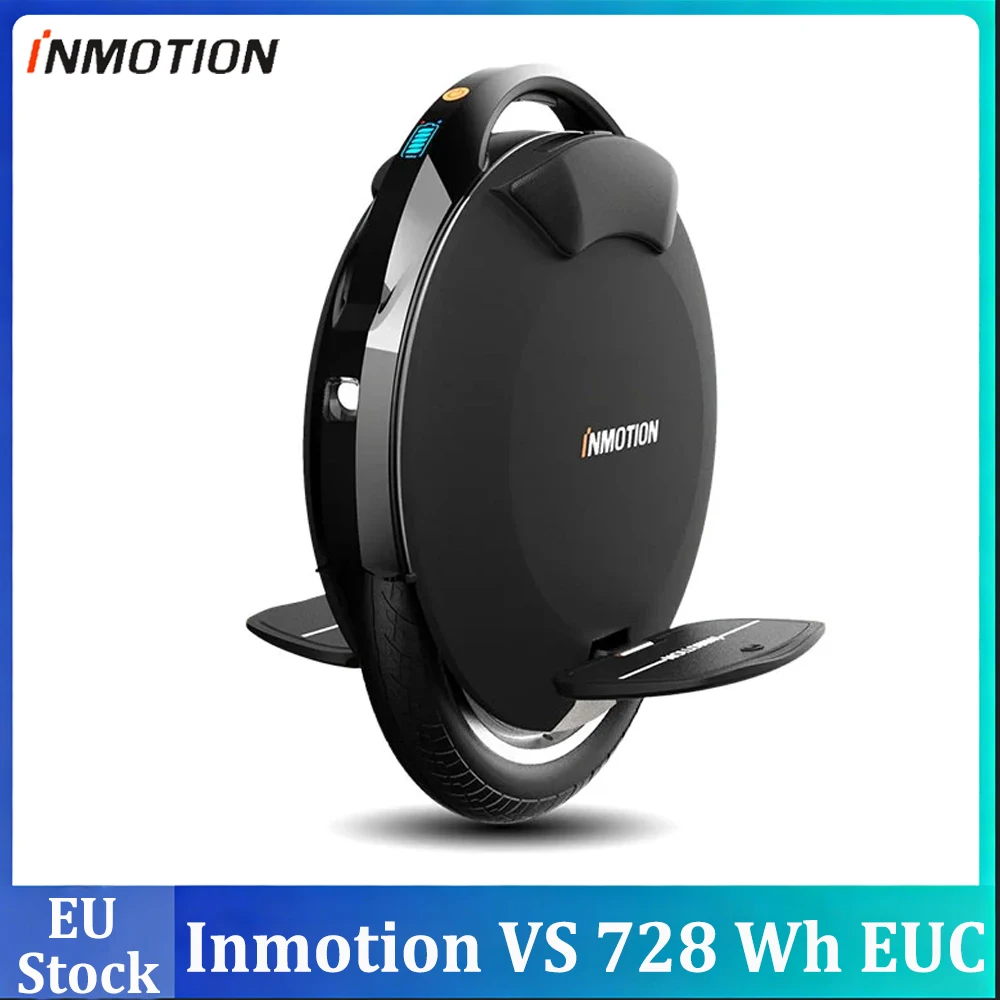 Almacén de la UE: INMOTION V8S - 84 V, 728 Wh, potencia máxima de 1000 W, velocidad máxima de 35 km/h, rueda de 16*2.125 pulgadas, resistente al agua IP54 - Monociclo eléctrico Inmotion V8S