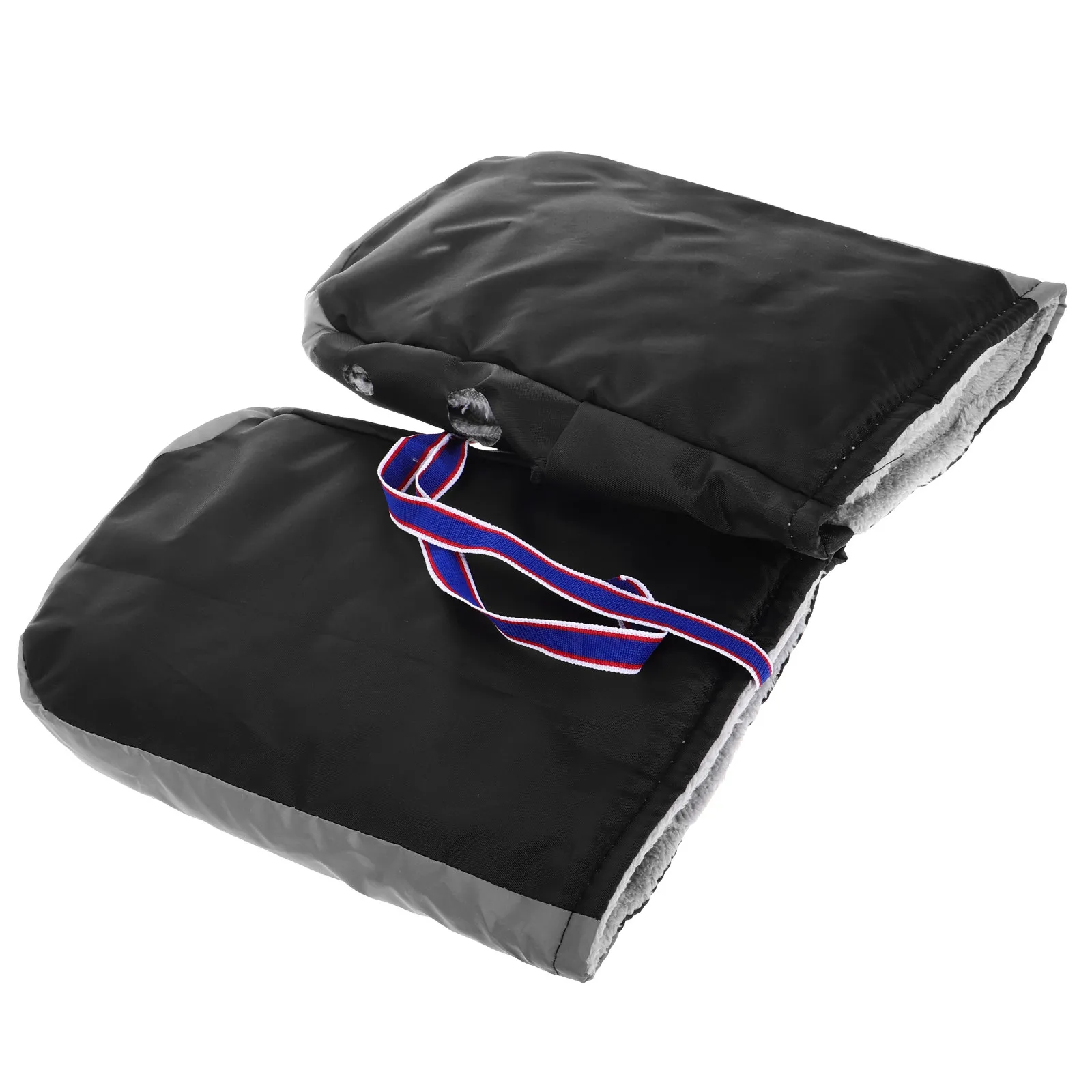 

1 Pair Motorcycle Handlebar Muffs Thickened Winter Warm Handle Grip Covers Waterproof Thermal Gloves for Scooter Motorbike