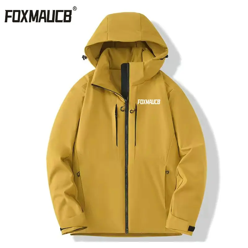 

Новое мужское и женское зимнее пальто FOXMAUCB, водонепроницаемая ветрозащитная теплая флисовая куртка унисекс, ветровка для пешего туризма, кемпинга, катания на лыжах, альпинизма