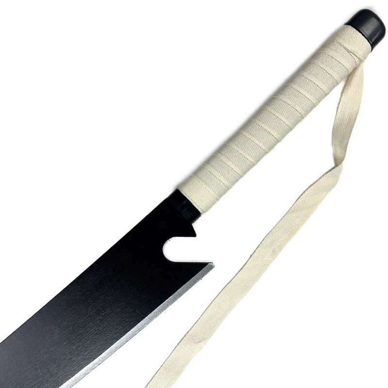99cm/38.98in Bleach Bamboo Toys Knife Kurosaki One Household Cosplay Katana Anime Peripherals Model Props Weapons Boyfriend Gift