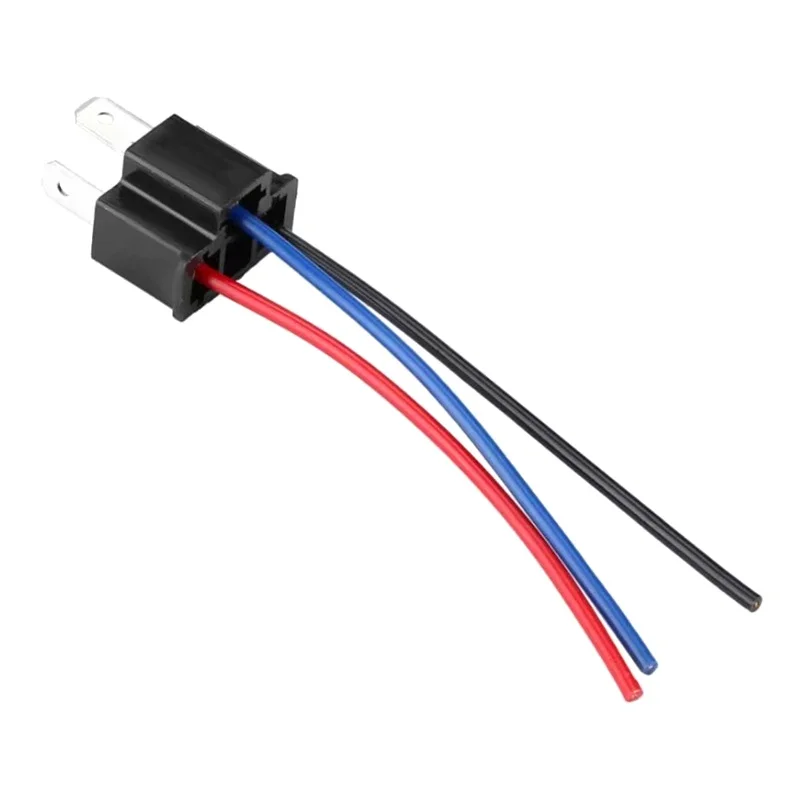 9003 H4 لمبة المقبس ذكر محول موصل سيارة العلوي الضباب مصباح ذكر مأخذ توصيل محول الأسلاك تسخير كشافات موصل #4