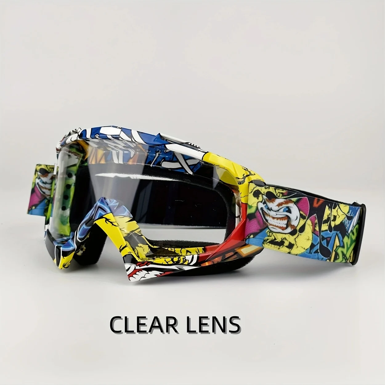 

Premium off-road motorcycle goggles.Windproof & UV-resistant.Ideal for mountain biking,climbing,cycling,scooter rides and skiing