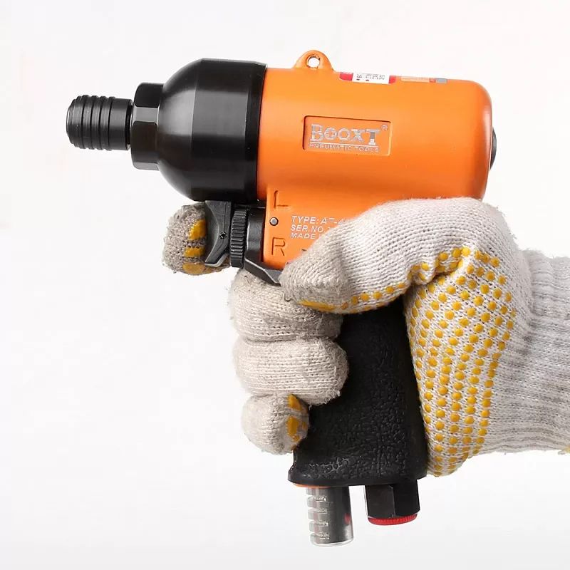Taiwan Booxt Direct Supply At-4096 Industrial-Grade Fast Reversible Pneumatic Screwdriver Powerful M8 Imported