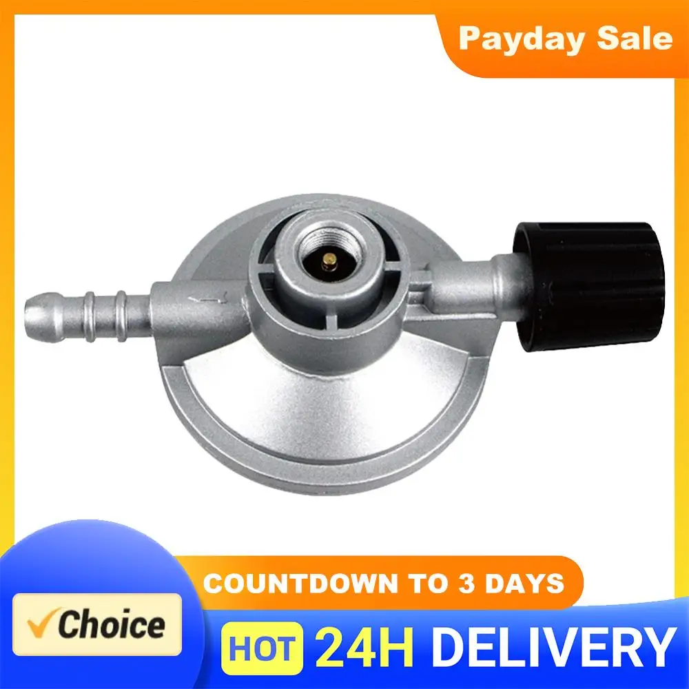 

Low Gas Regulator Barb Hose Connection 7/16 Inch Control Valve Propane Disposal Bottle Connection Regulator Kit