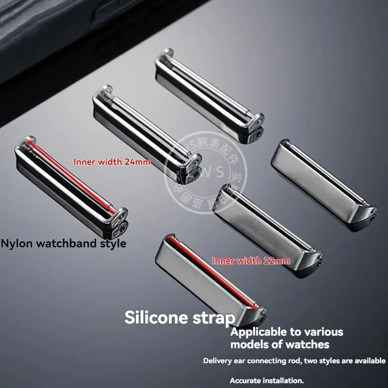 For Casio SGW-100 SGW100 SGW-200 GW-4000 Series Silicone Nylon Strap Spring bar and Fixing Iron Sheet Steel Rod Iron Bar