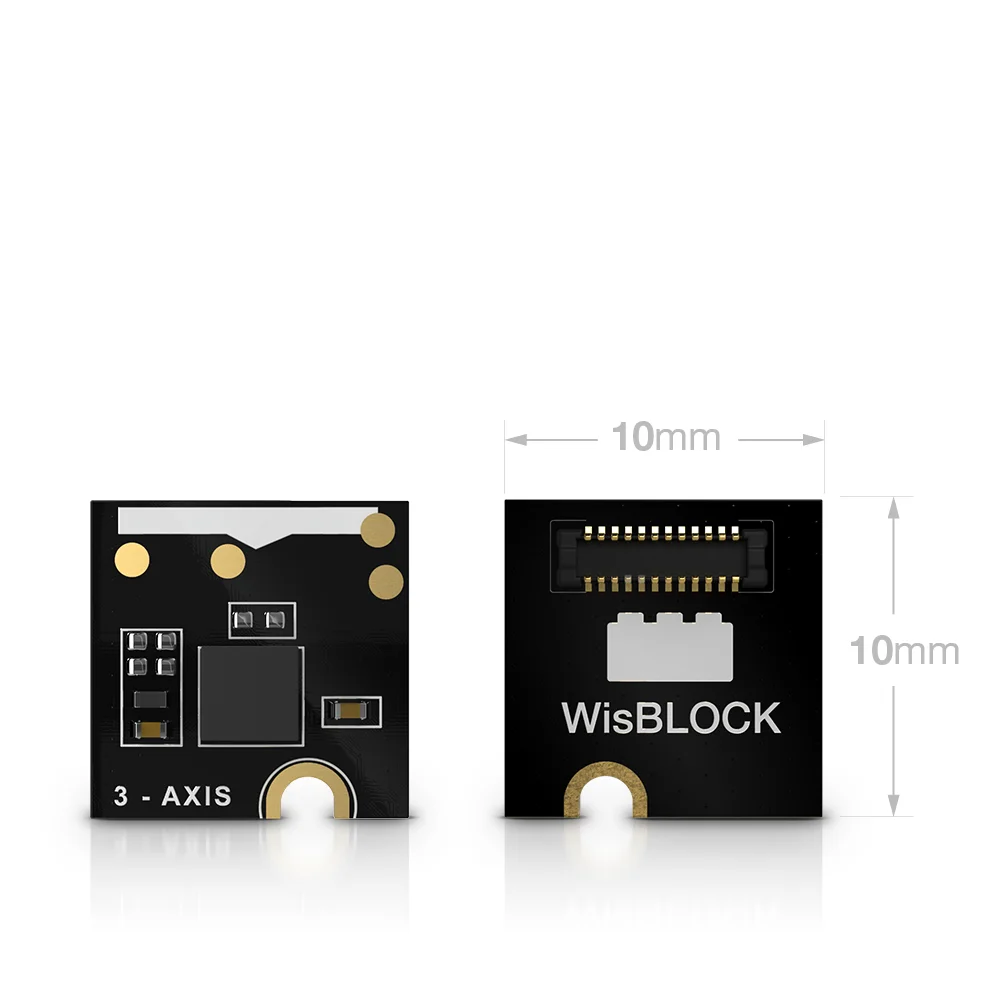

WisBlock 3-axis acceleration sensor | RAK1904 | RAKwireless