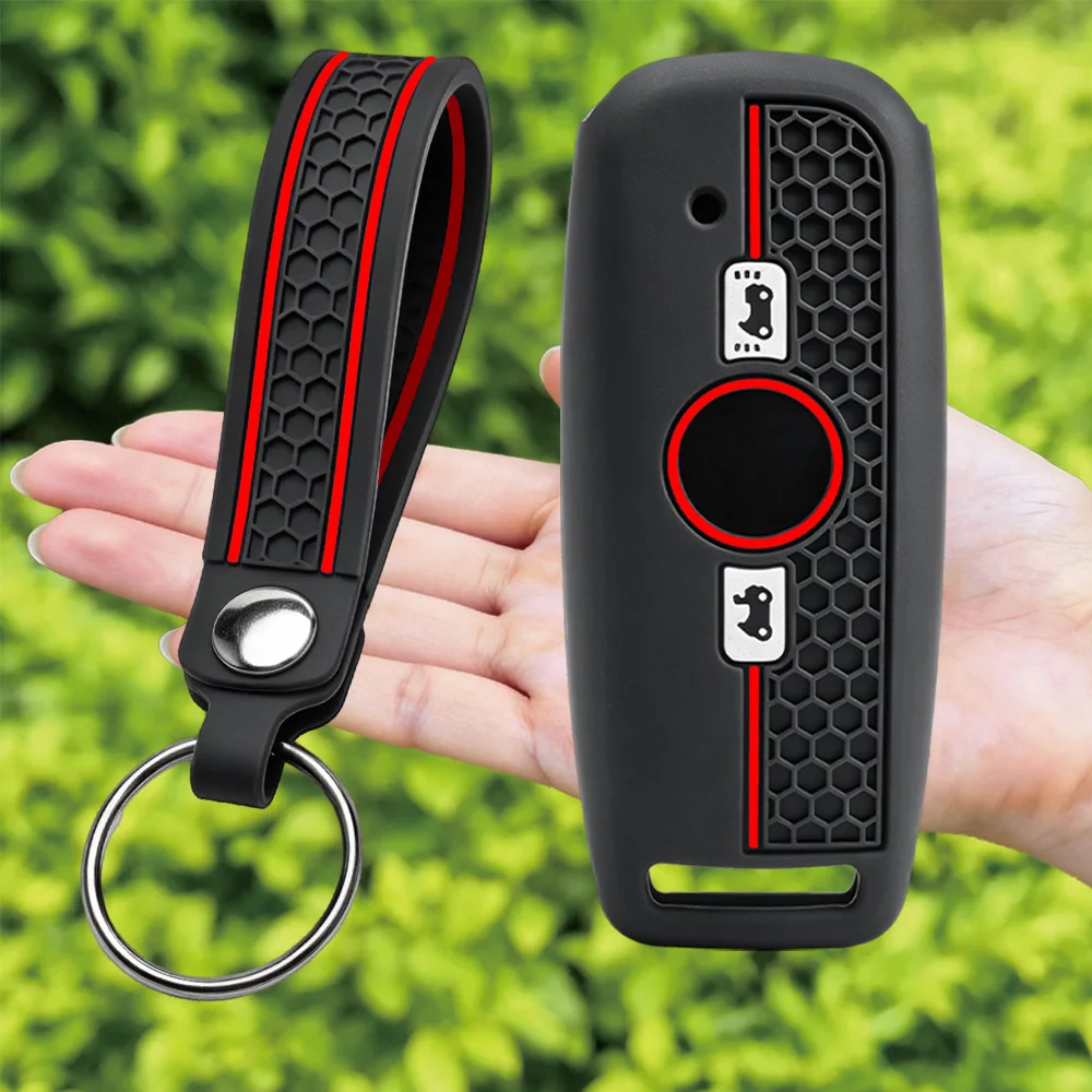 Hot Sale Keychain Motorcycle Key Case Shell Cover Silicone Lock Opener For Honda GL1800 Gold Wing GoldWing 2018 2019 2020