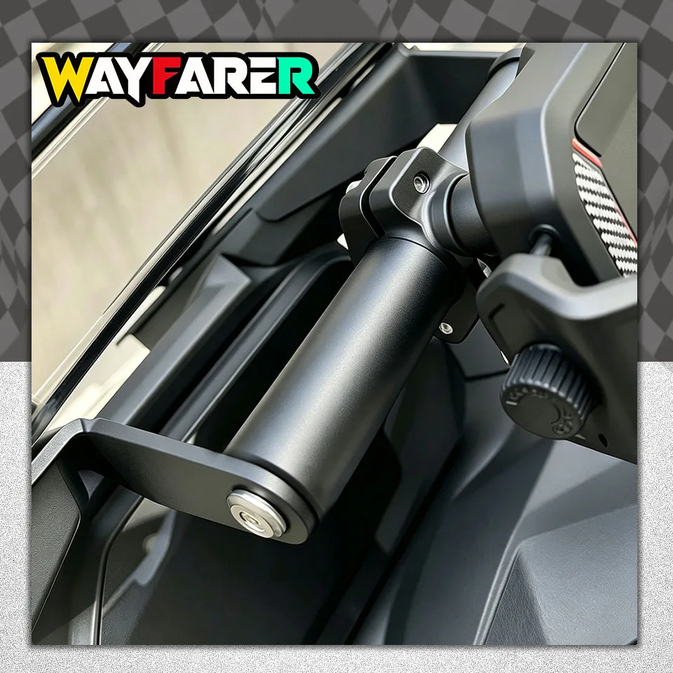 For C400X C 400 X 400X C400 Motorcycle Phone GPS Navigation Mount Bracket Handlebar Bar Extension Stand Holder