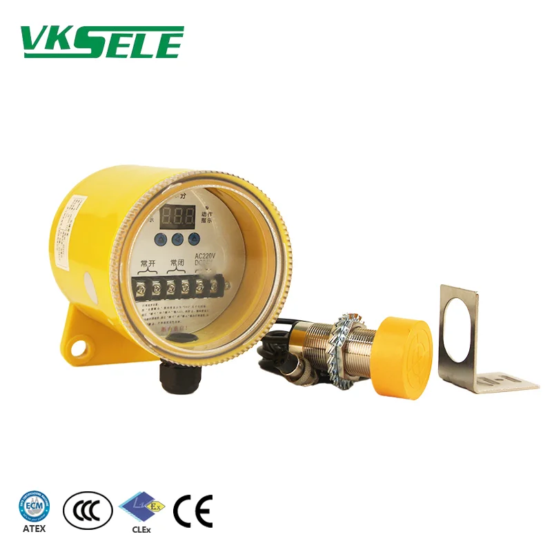 VKSELE Aluminum Housing Digital Display Non-contact Under-speed Switch QS-I