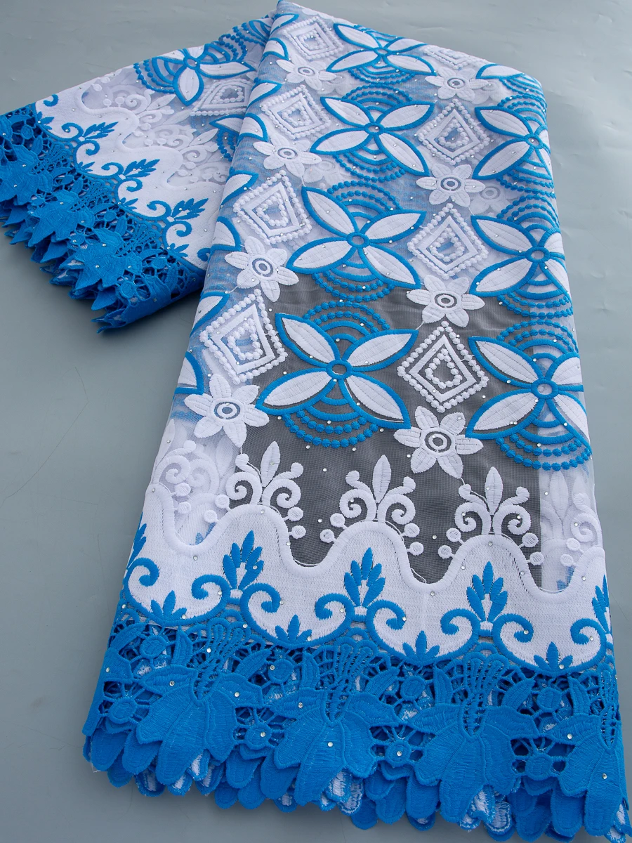 

French Mesh Lace Fabric With Sequins High Quality African Nigerian Lace Fabrics Embroidered For Women Party Dresses,5yardsTY4799