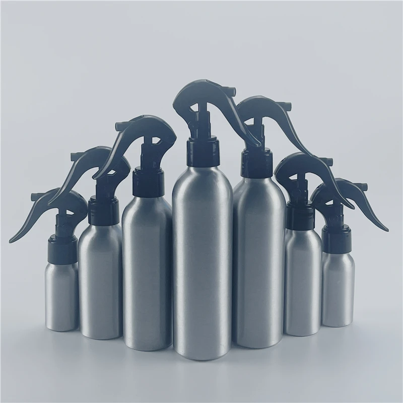 30ML-250ML X 25 Small Mouse Spray Pump Aluminum Bottles Sprayer Aluminum Bottle Hairdressing Water Sprayer Hair Styling Tool