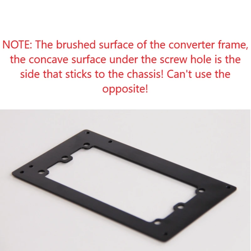 Power Supply Baffle SFX To ATX Power Supply Adapter SFX To ATX PSU Converter Conversion Frame With 4 Screws