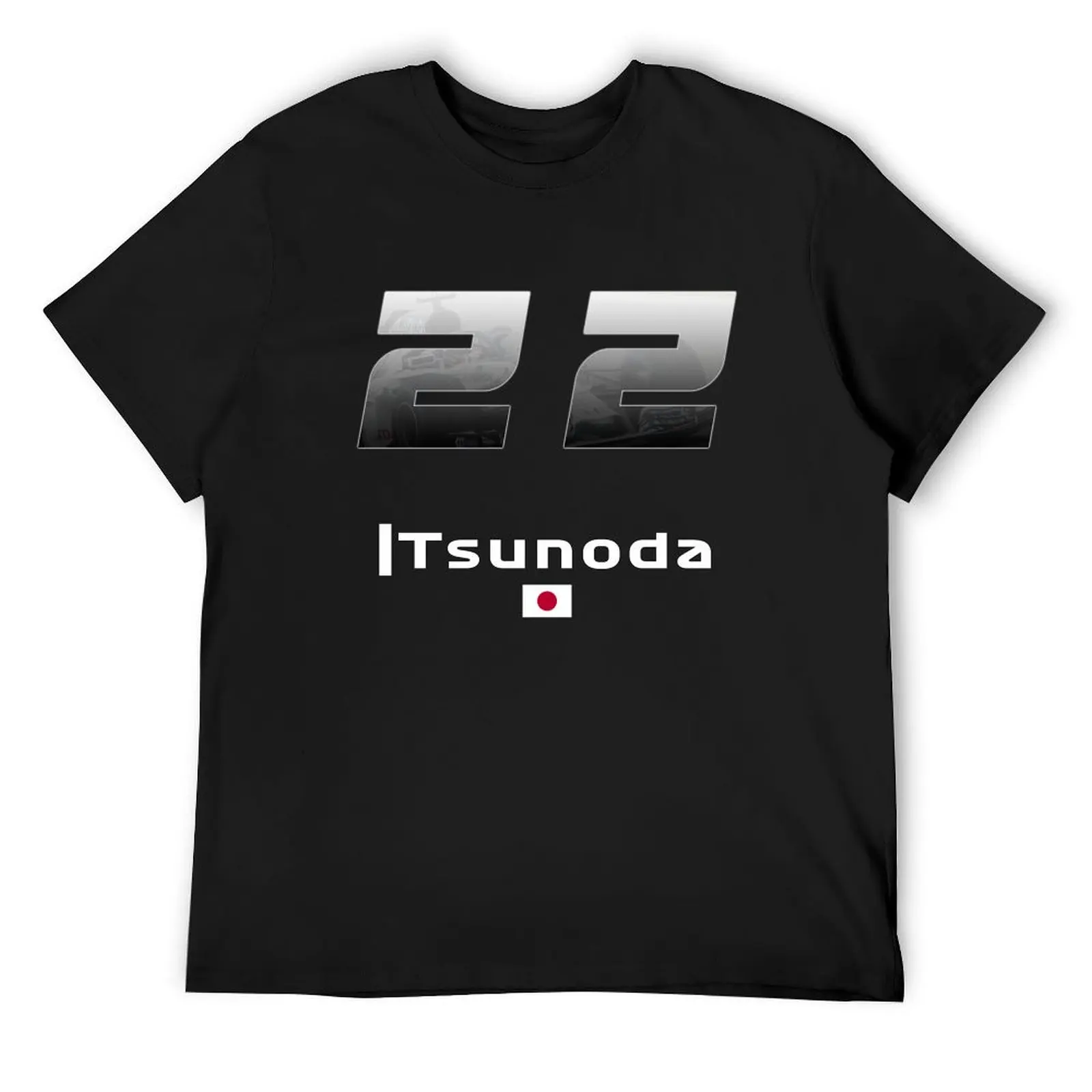 Yuki Tsunoda 22 T-Shirt summer top designer shirts cute tops cotton t shirt men