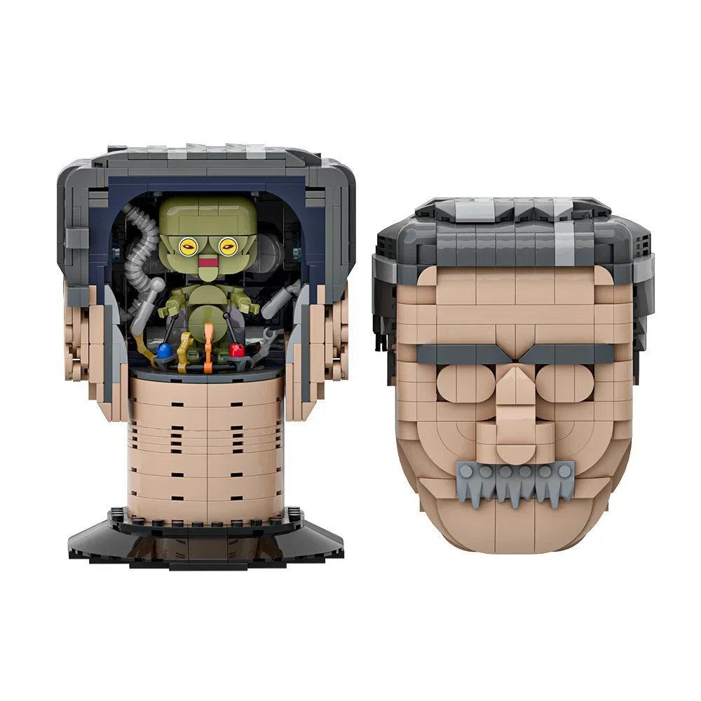Gobricks MOC Sci-Fi Film Men in Black Klocki Model MIB Cegły Obcy Specjalna Policja Postacie Zabawka dla Dzieci Prezent